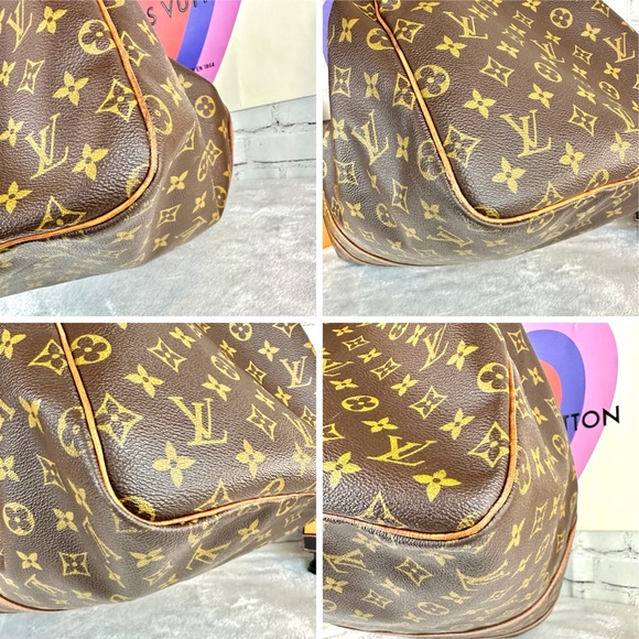 Louis Vuitton Keepall 55 Duffel Bag Travel Bag with lock key, tag poignet - Picture 4 of 16